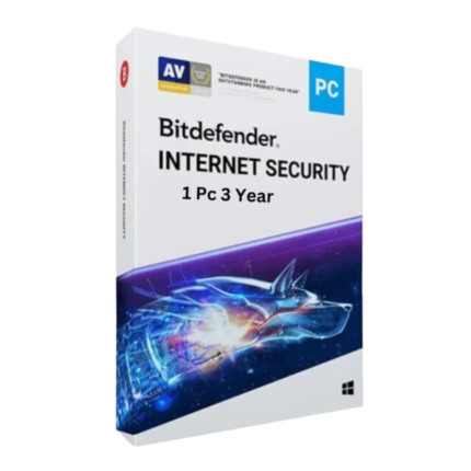 Bitdefender Internet Security 1 Pc 3 Years